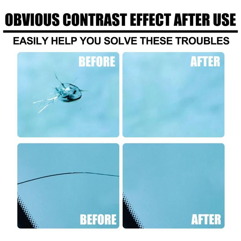 Car Windshield Crack Repair Kit