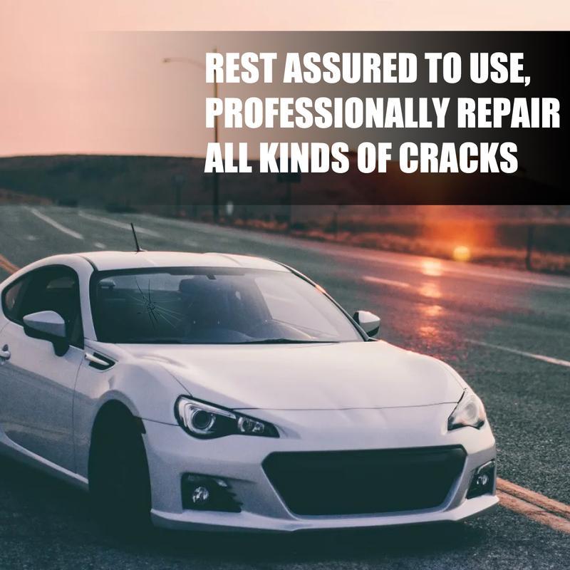 Car Windshield Crack Repair Kit
